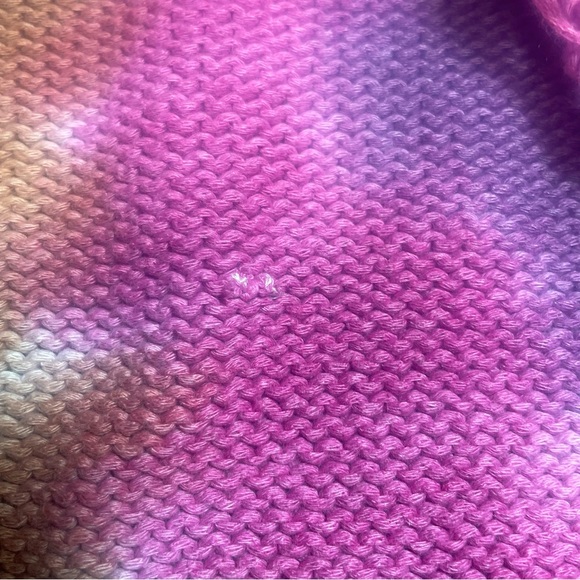 BEAUTIFUL NSF ANABELLE CREWNECK TIE DYE DISTRESSED OVERSIZED SWEATER MED $398! - Picture 9 of 16